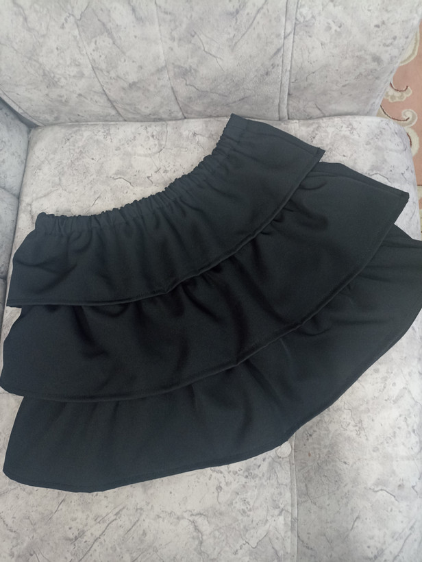 دامن کوتاه چین دار